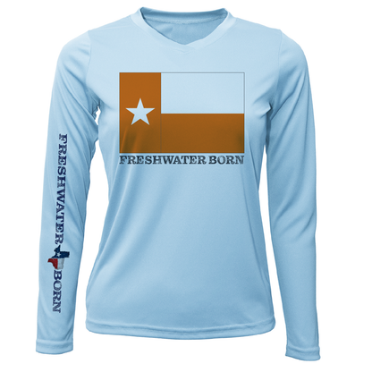 Saltwater Born UT Edition Freshwater Born Women's Long Sleeve UPF 50+ Dry-Fit Shirt