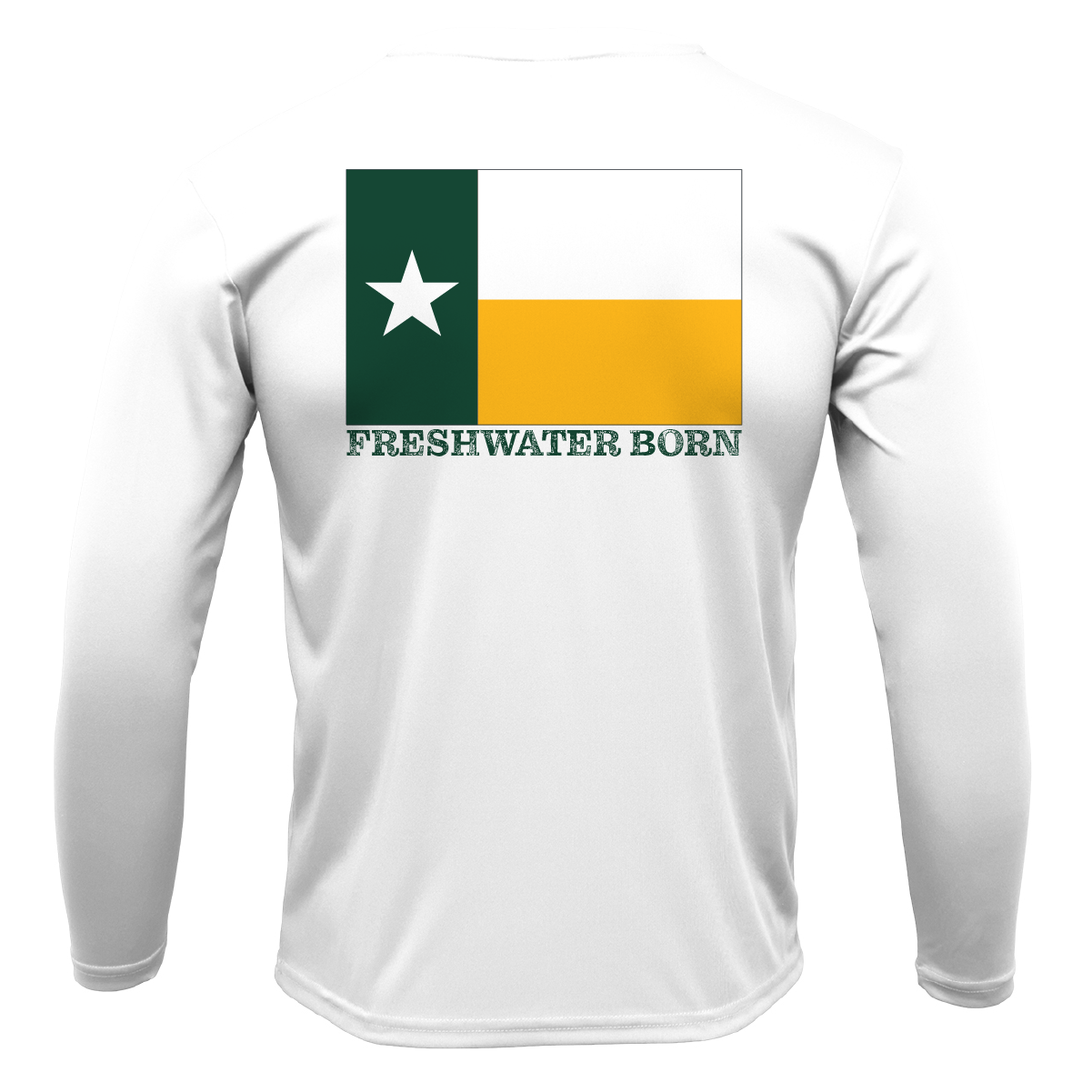 Waco Freshwater Born Boy's Long Sleeve UPF 50+ Dry-Fit Shirt