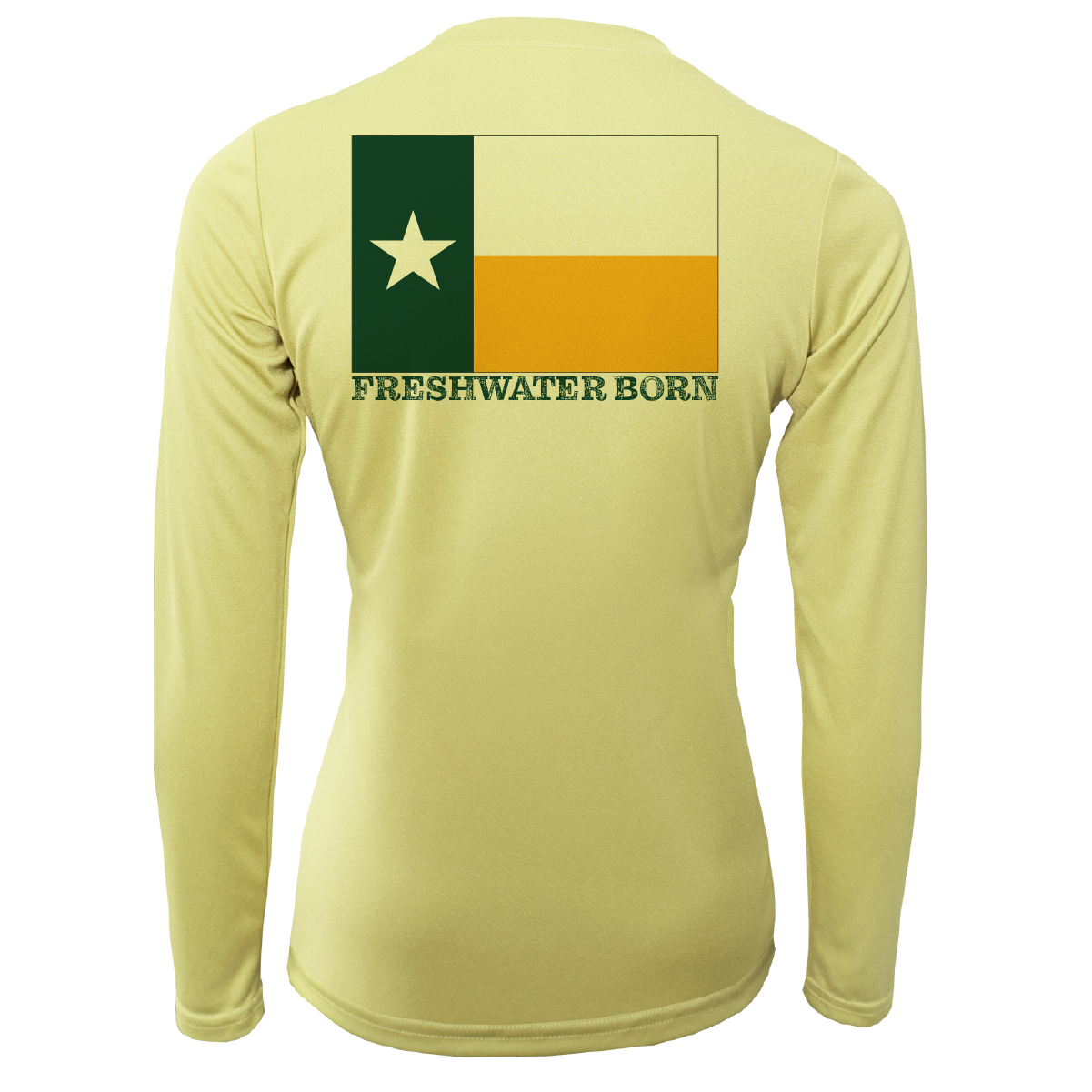 Saltwater Born Waco Freshwater Born Women's Long Sleeve UPF 50+ Dry-Fit Shirt