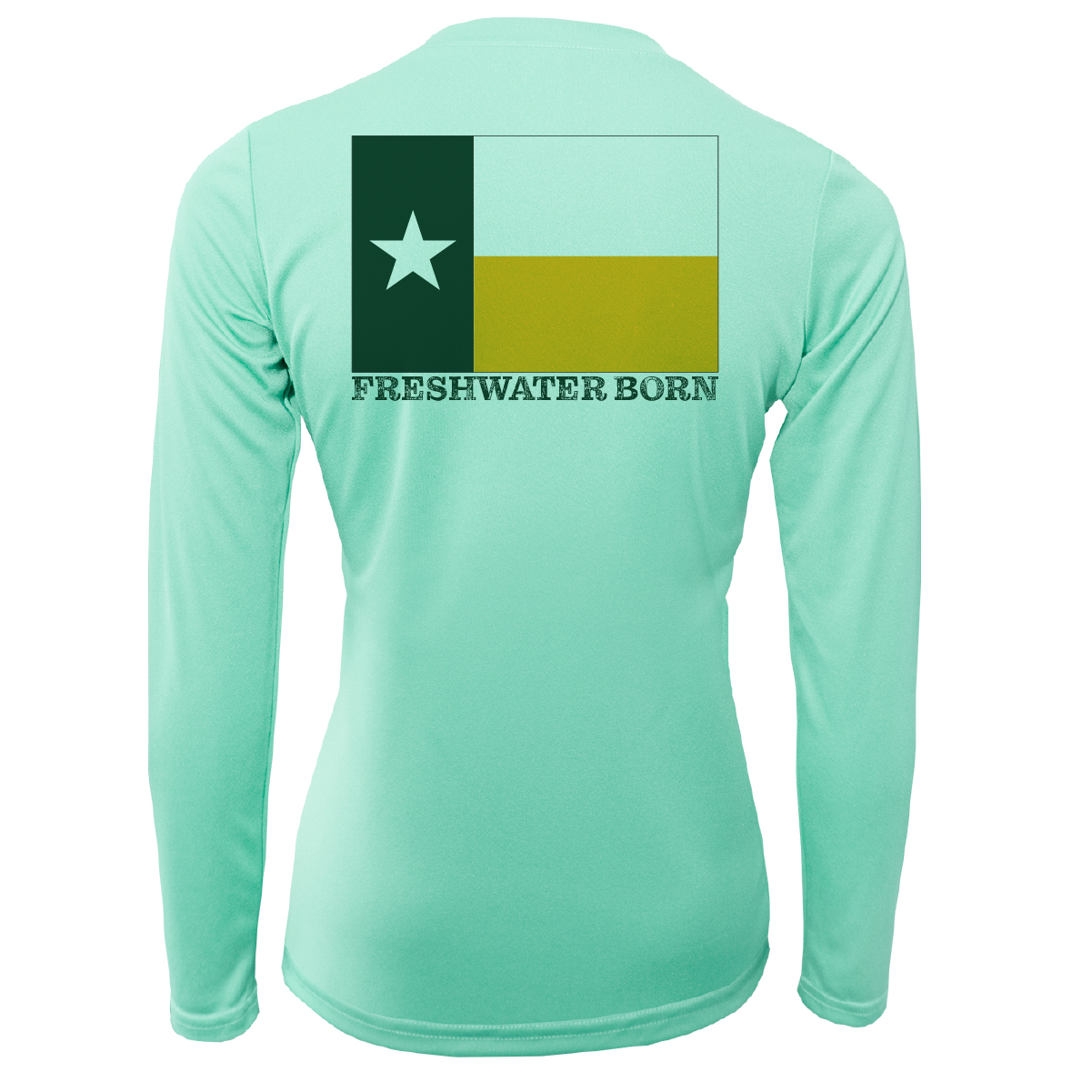 Saltwater Born Waco Freshwater Born Women's Long Sleeve UPF 50+ Dry-Fit Shirt