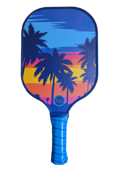 Rally Titan Pickleball Palm Beach | 10MM | T300 Textured Carbon Fiber Surface