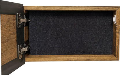 Bellewood Designs - Faith Over Fear Wall-Mounted Secure Gun Cabinet