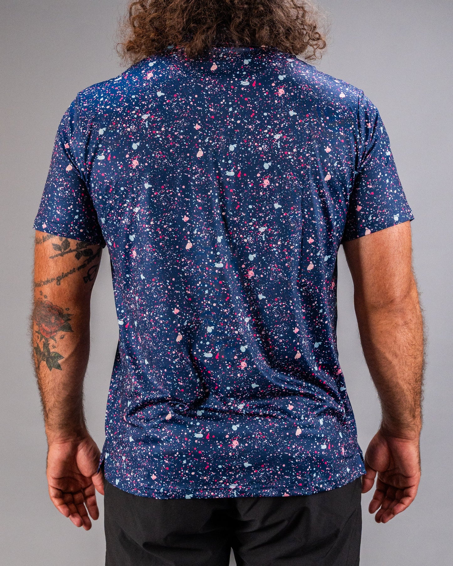 Pins and Aces Blue Splatter