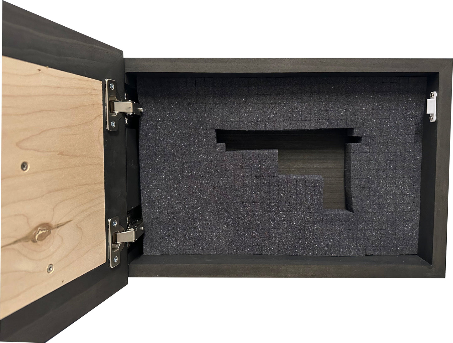 Bellewood Designs - Secured Gun Storage Cabinet with Family Branches (Black)
