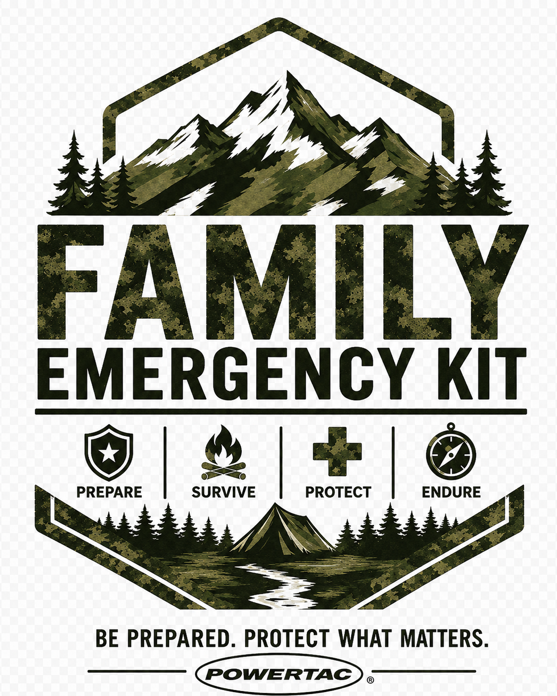 Powertac Family Emergency Kit