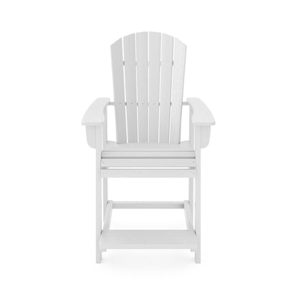 SoPoly St Simons Fan Back Counter Chair (Premium)