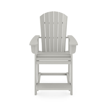 SoPoly St Simons Fan Back Counter Chair (Premium)