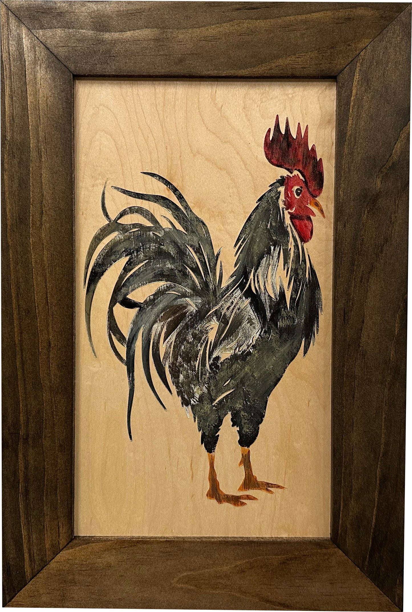 Bellewood Designs - Hidden Gun Cabinet Farmhouse Rooster