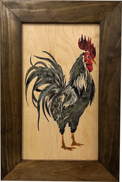 Bellewood Designs - Hidden Gun Cabinet Farmhouse Rooster