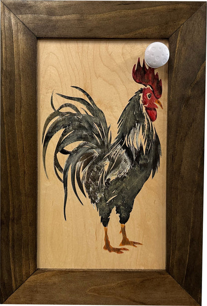 Bellewood Designs - Hidden Gun Cabinet Farmhouse Rooster