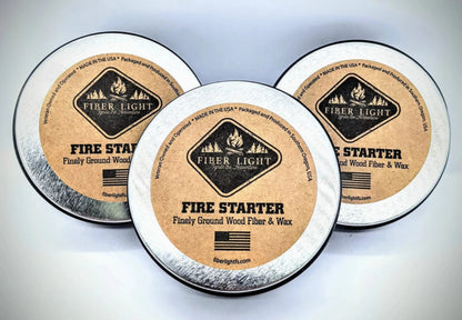 Outdoor Element Fiber Light Original (round tin)