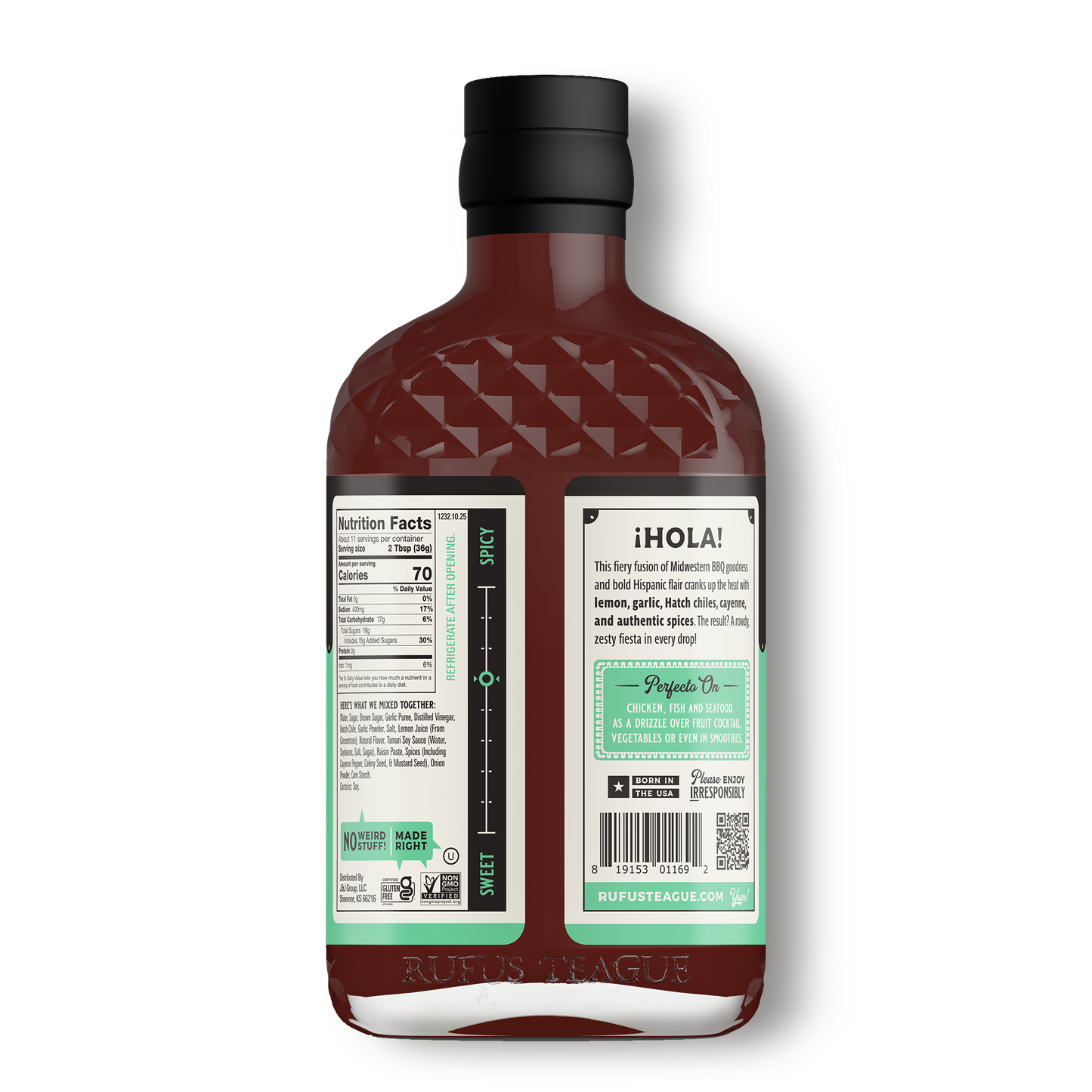 Rufus Teague DIABLO LIMONAJO BBQ SAUCE