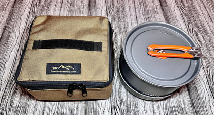 Overland Gear Guy Fire-Maple Feast 4 Piece Camping Cookware BAG