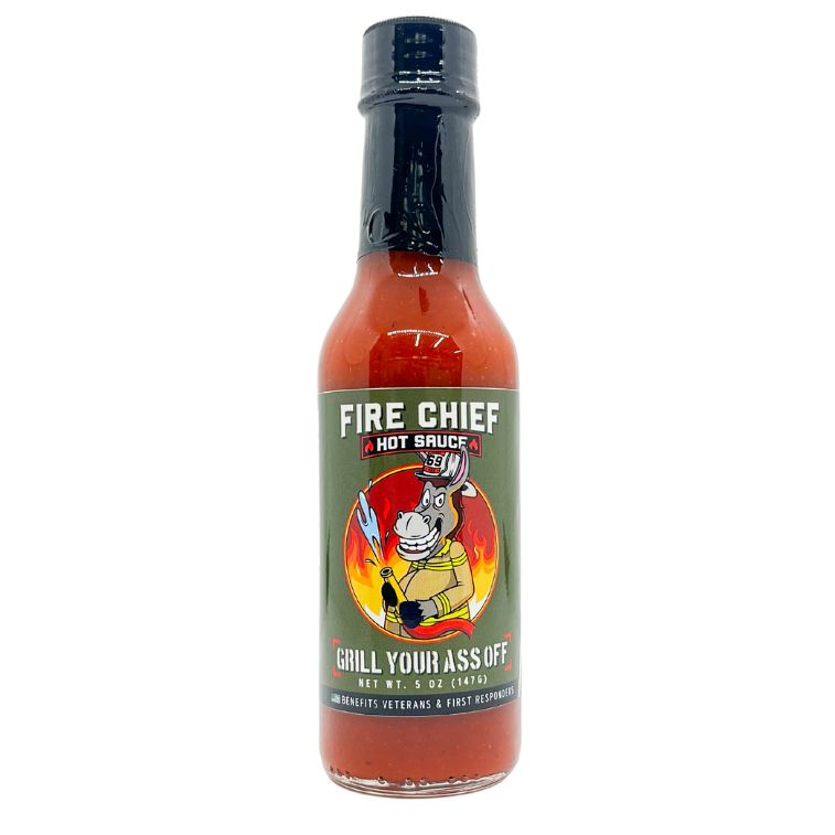 Grill Your Ass Off Fire Chief Hot Sauce