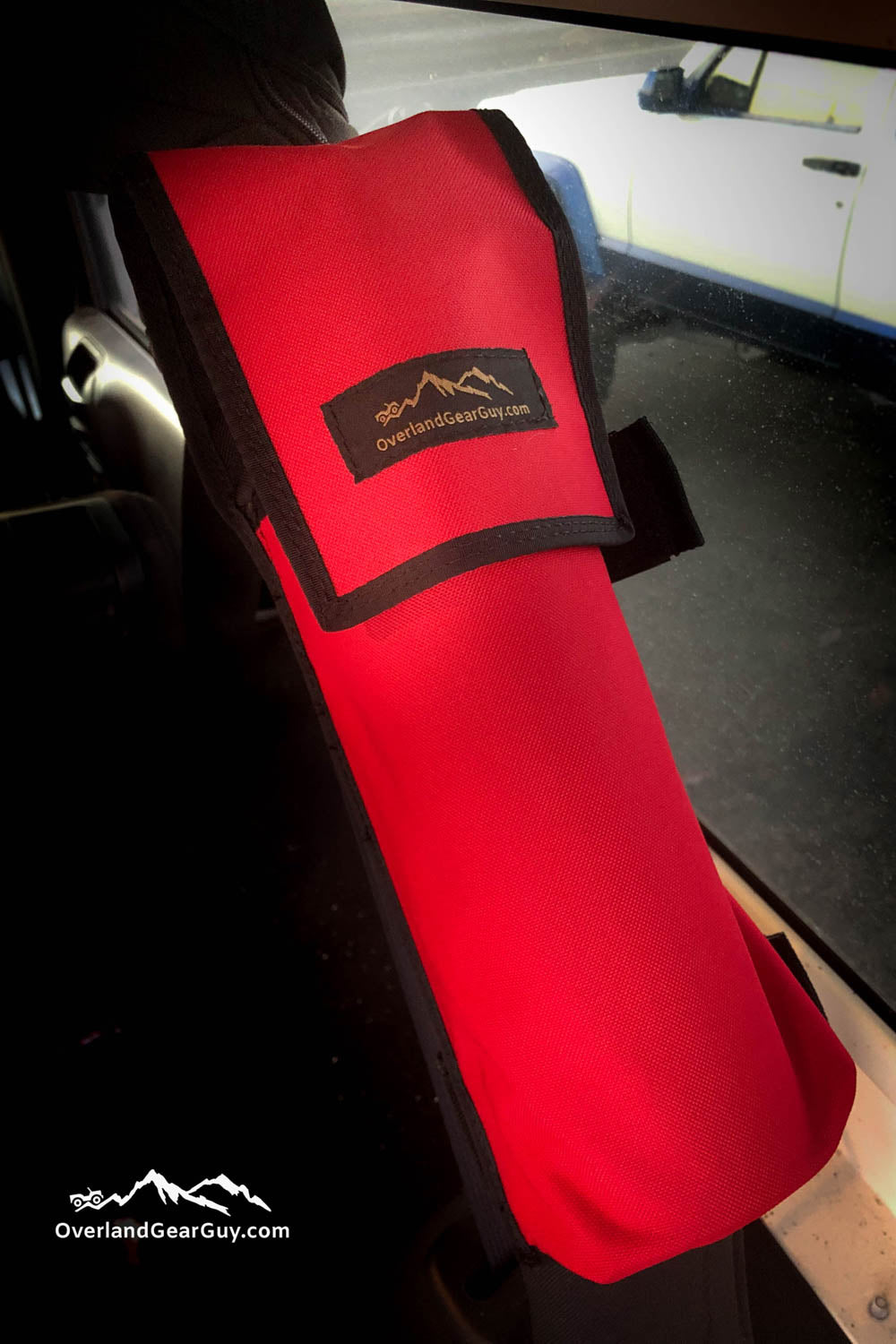 Overland Gear Guy Jeep Fire Extinguisher Pouch Roll Bar