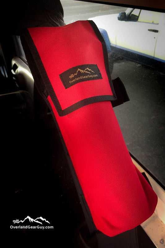 Overland Gear Guy Jeep Fire Extinguisher Pouch Roll Bar