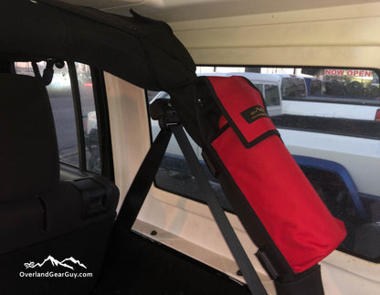 Overland Gear Guy Jeep Fire Extinguisher Pouch Roll Bar