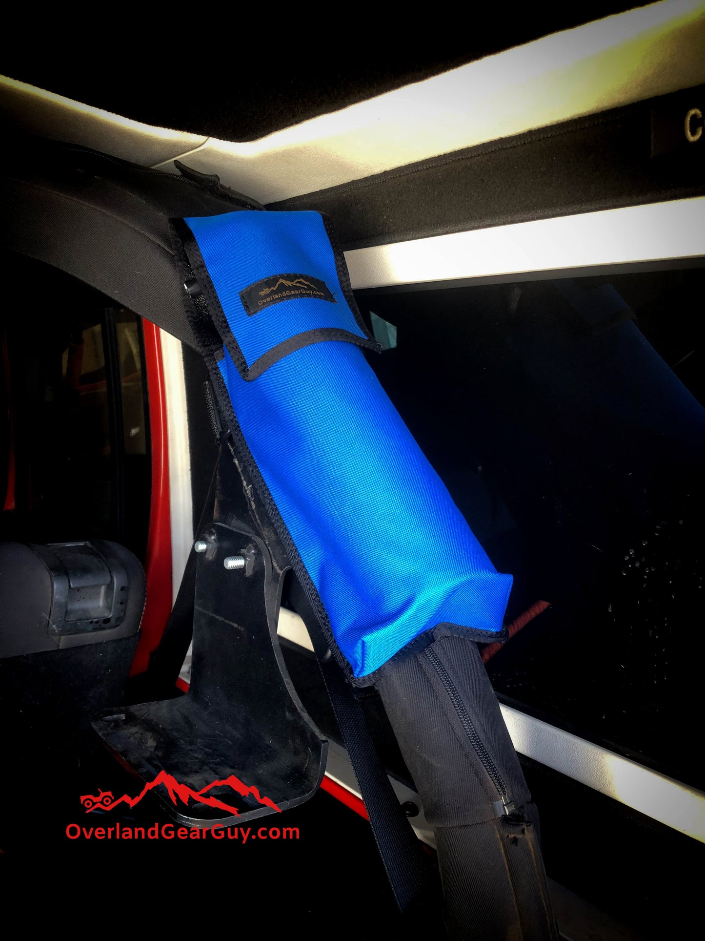 Overland Gear Guy Jeep Fire Extinguisher Pouch Roll Bar