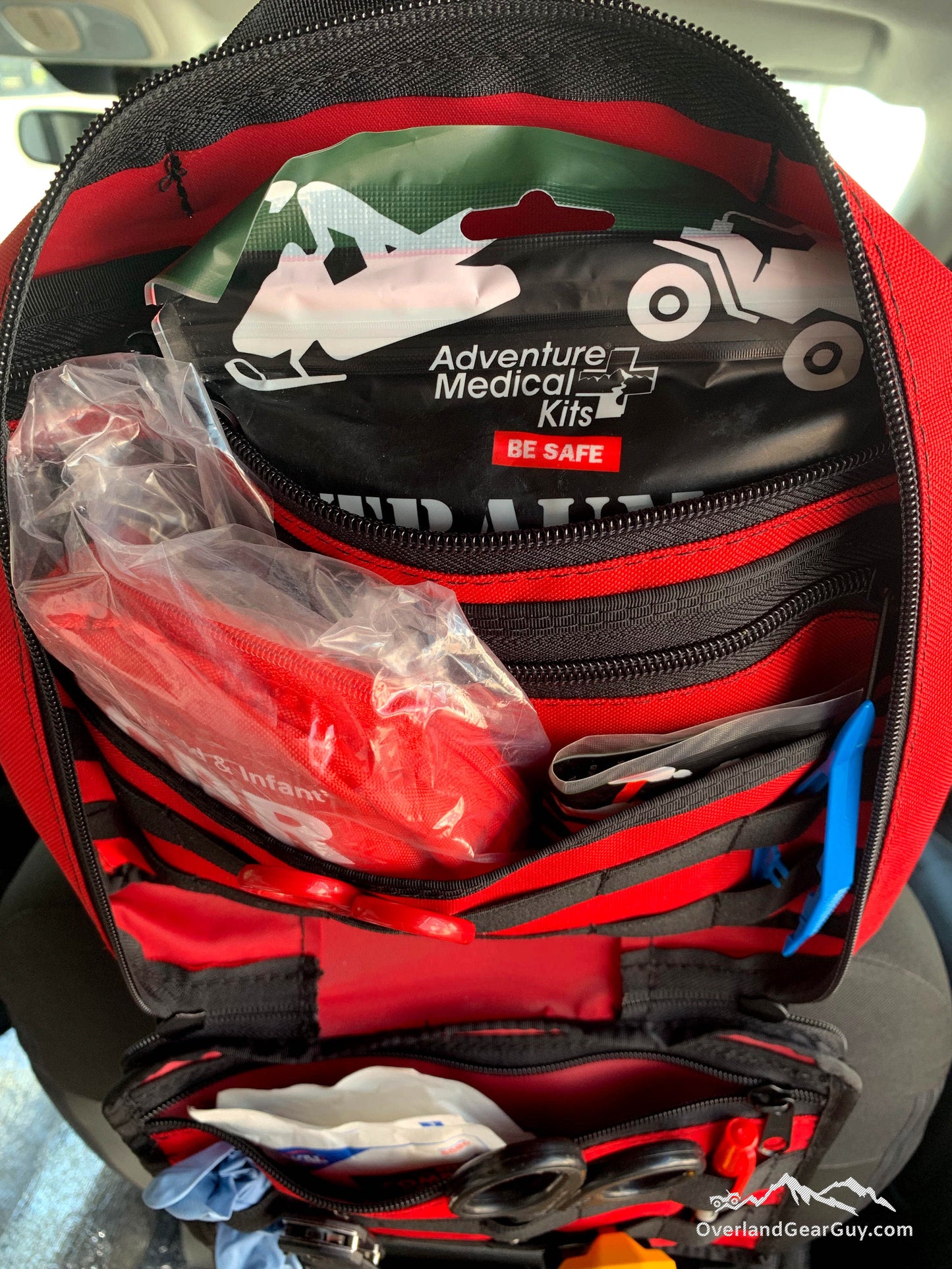 Overland Gear Guy First Aid Kit Headrest Pouch - IFAK