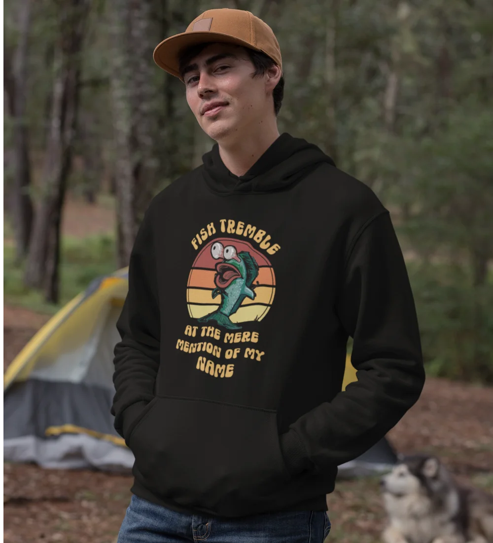 Outdoorzees Fish Tremble Unisex Hoodie