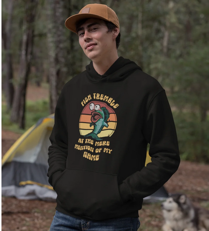 Outdoorzees Fish Tremble Unisex Hoodie