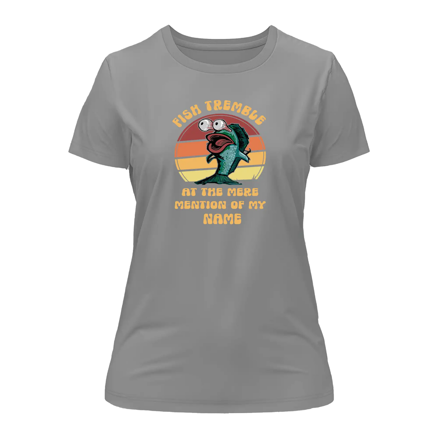 Outdoorzees Fish Tremble T-Shirt for Women
