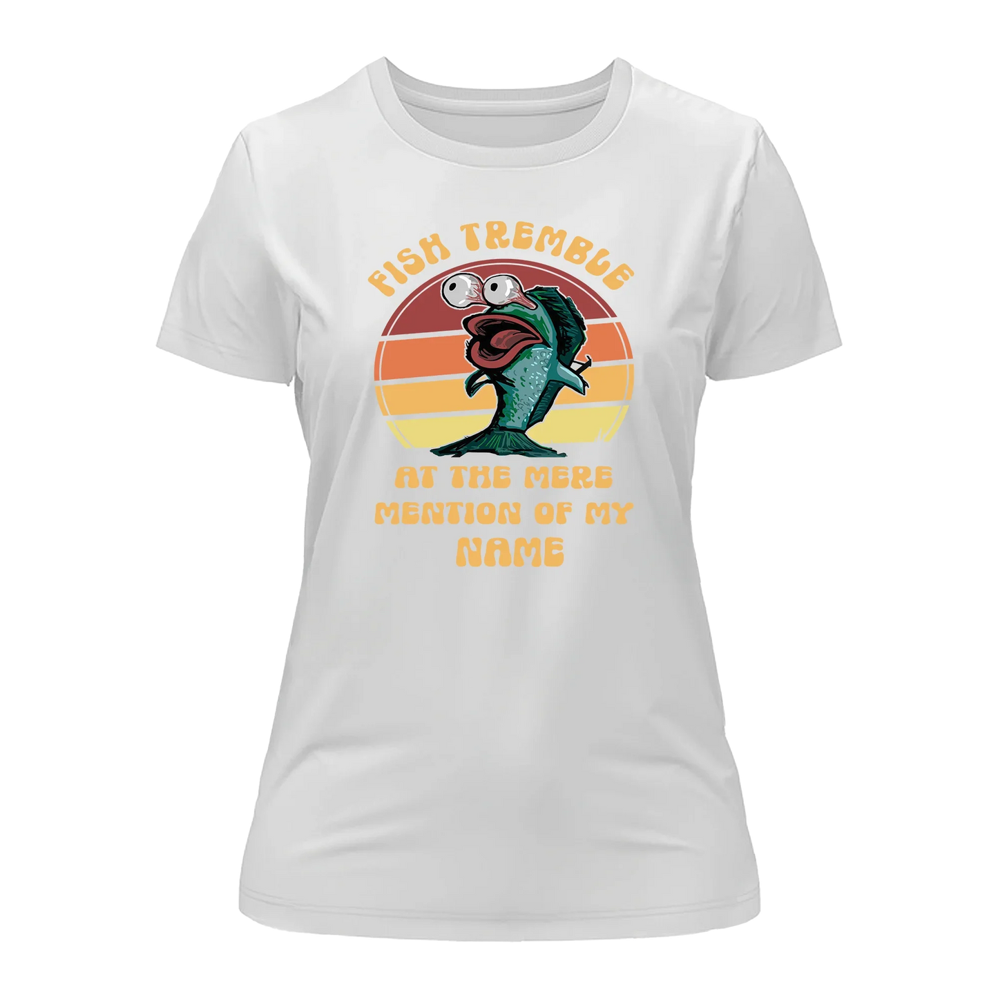 Outdoorzees Fish Tremble T-Shirt for Women