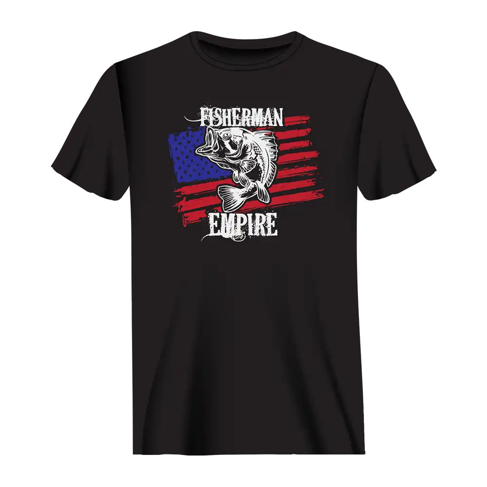 Outdoorzees Fisherman American Empire Color Man T-Shirt