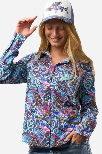 FisheWear Enchanted Grayling Signature Fishing Shirt