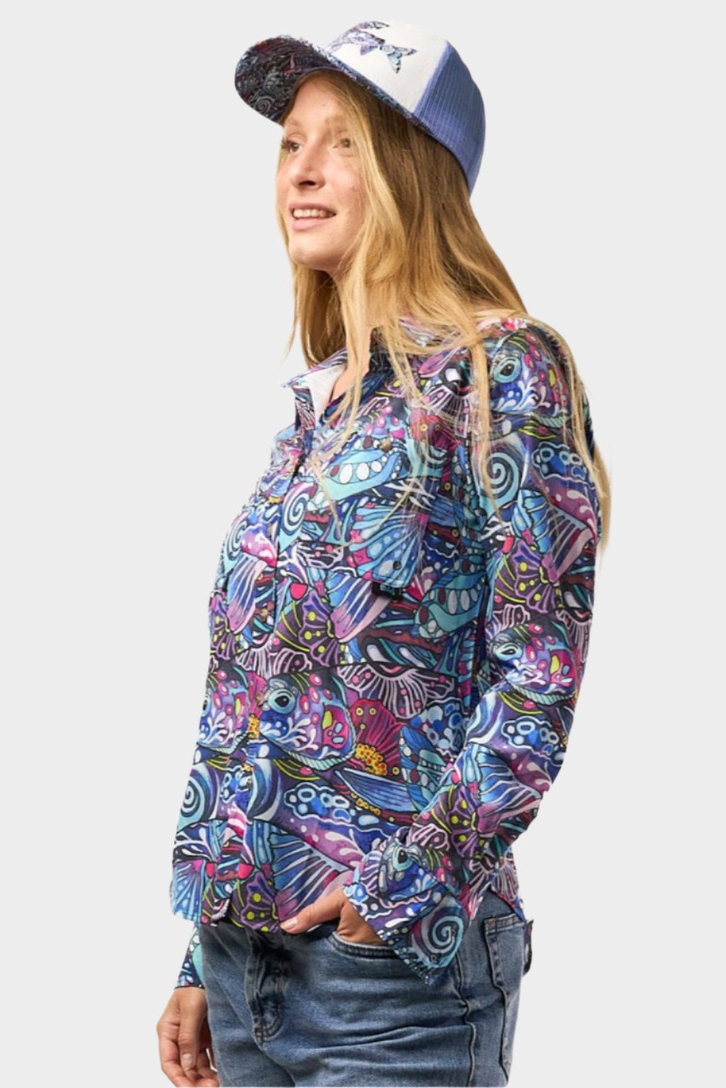 FisheWear Enchanted Grayling Signature Fishing Shirt