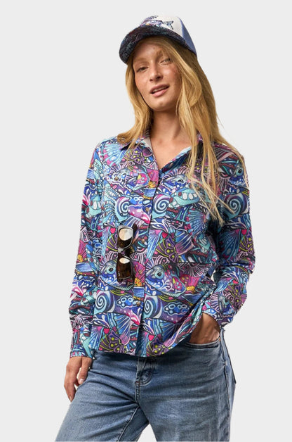 FisheWear Enchanted Grayling Signature Fishing Shirt