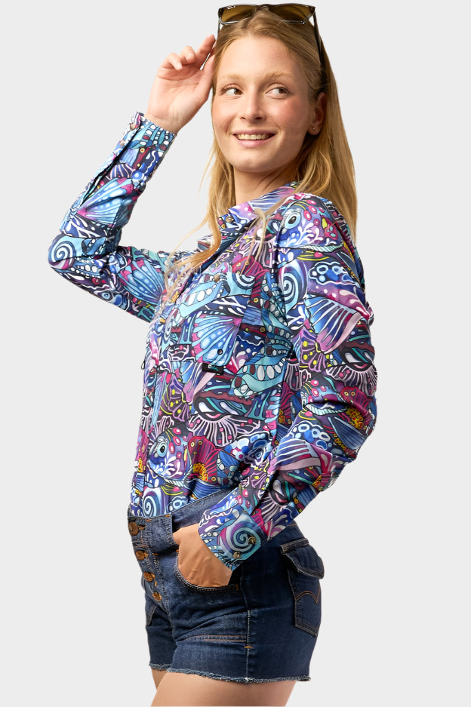 FisheWear Enchanted Grayling Signature Fishing Shirt