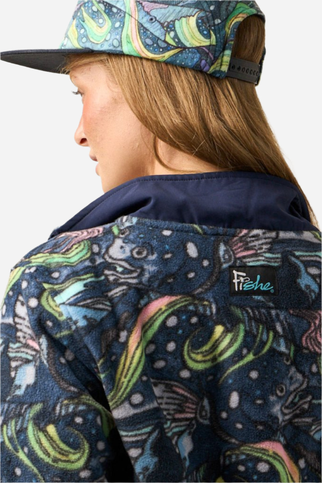 FisheWear HaliBorealis Riffle Snap Fleece