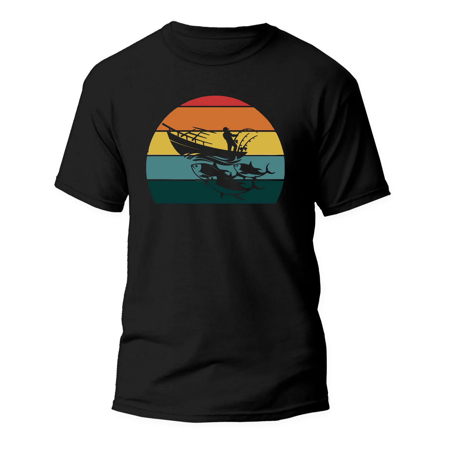 Outdoorzees Fishing Boat Man T-Shirt