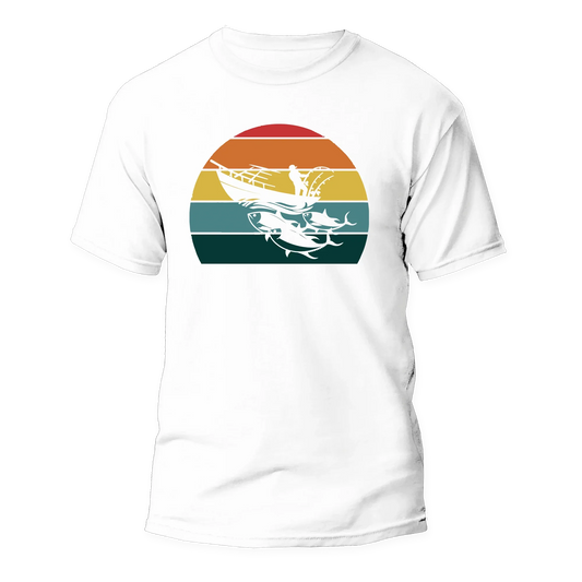 Outdoorzees Fishing Boat Man T-Shirt