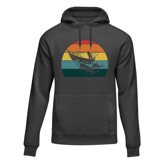 Outdoorzees Fishing Boat Unisex Hoodie