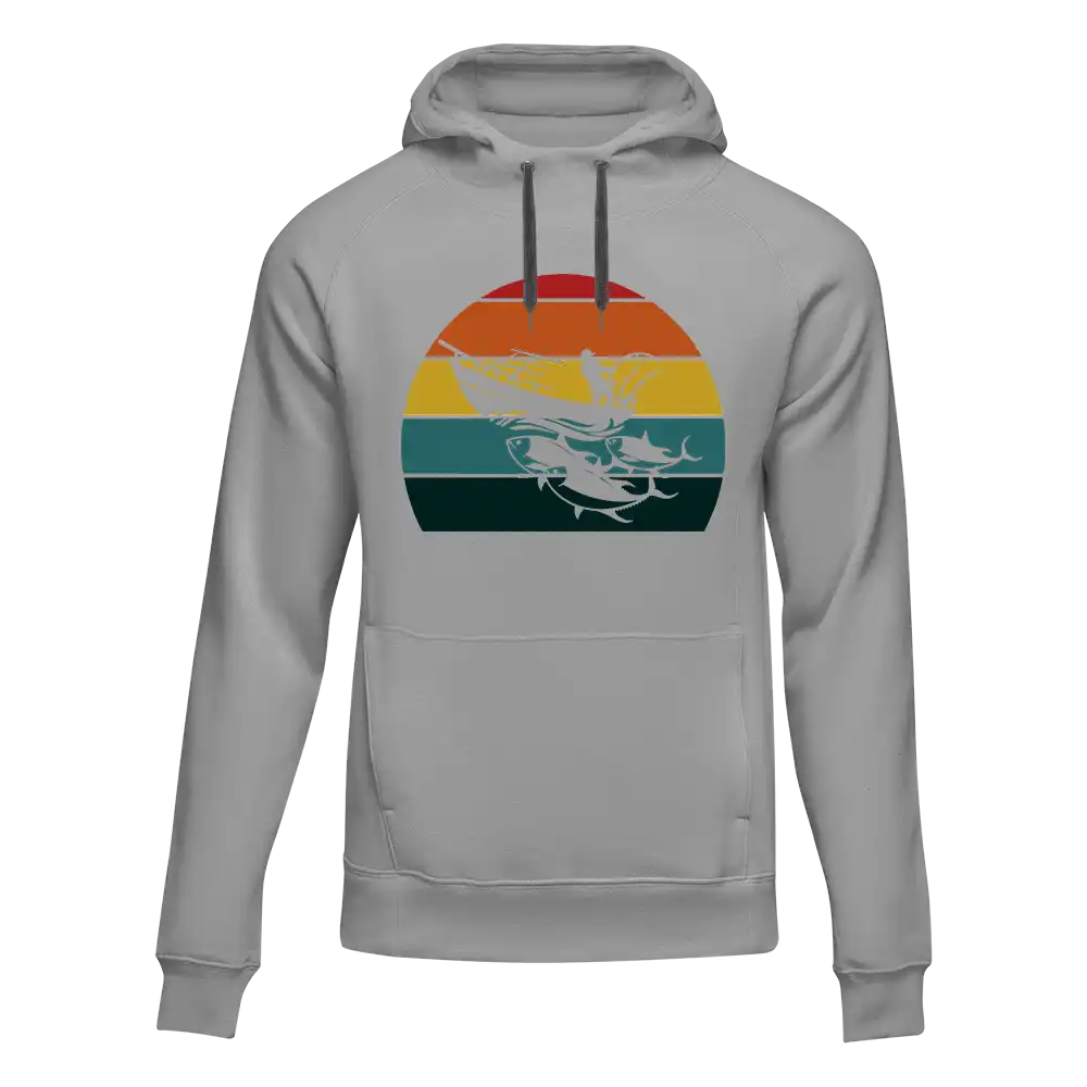 Outdoorzees Fishing Boat Unisex Hoodie