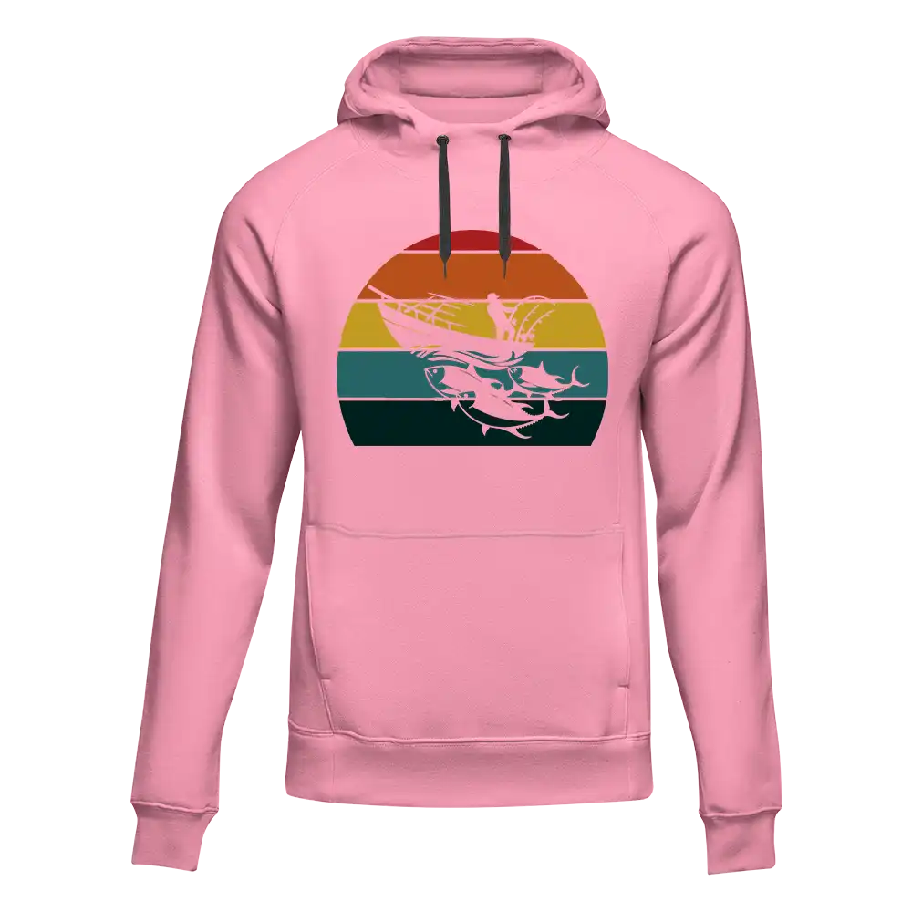 Outdoorzees Fishing Boat Unisex Hoodie