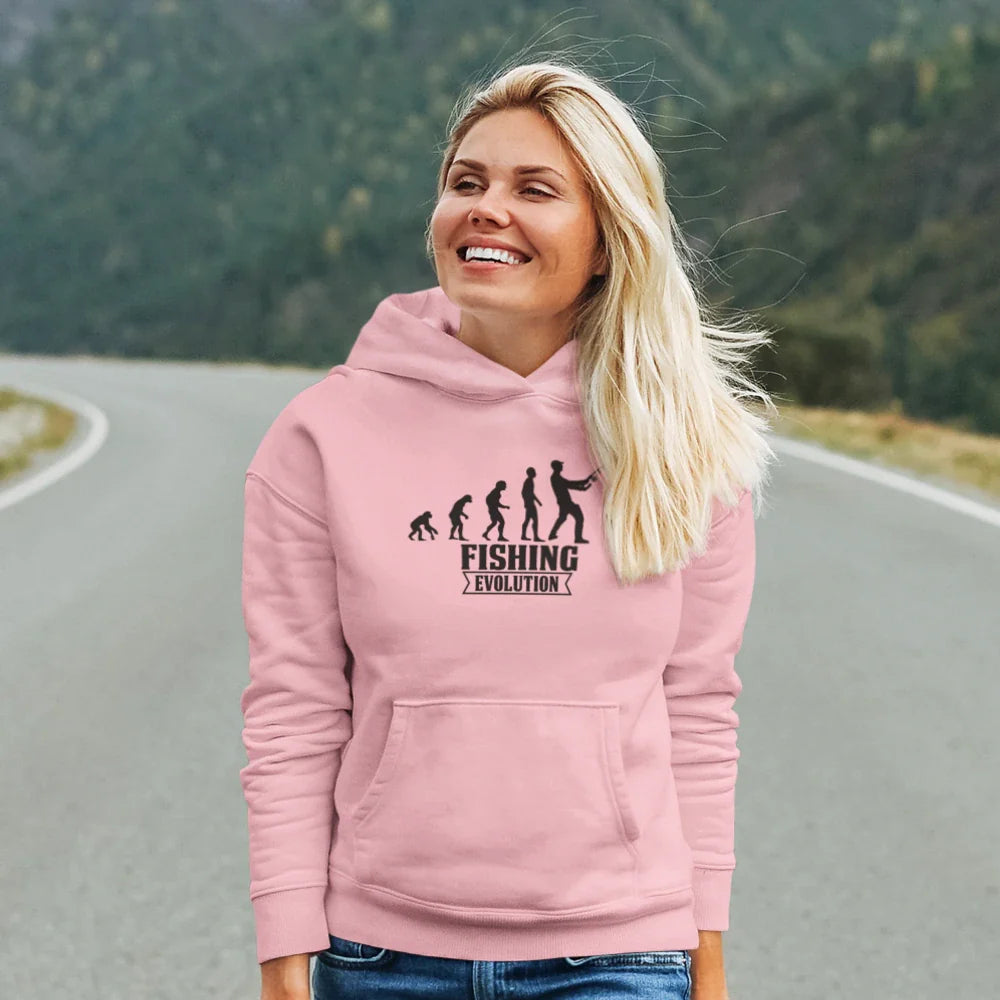 Outdoorzees Fishing Evolution Unisex Hoodie