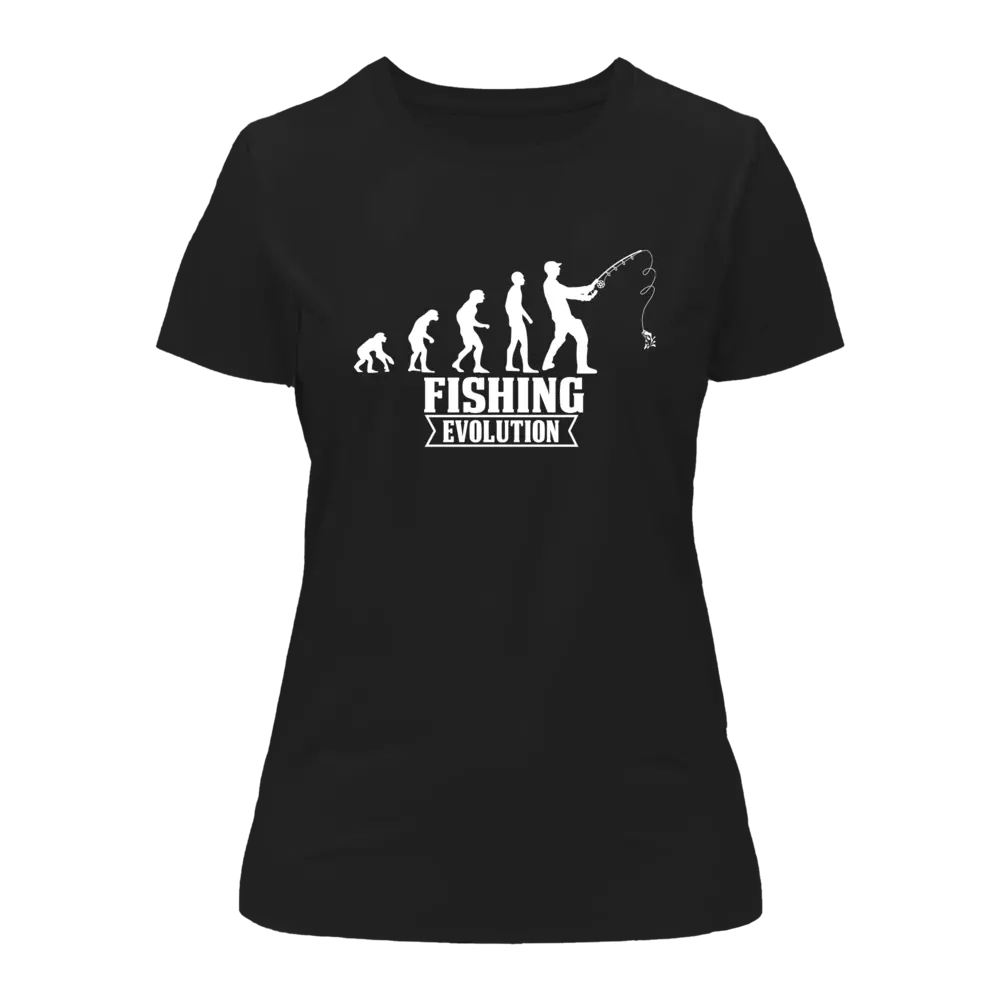 Outdoorzees Fishing Evolution T-Shirt for Women