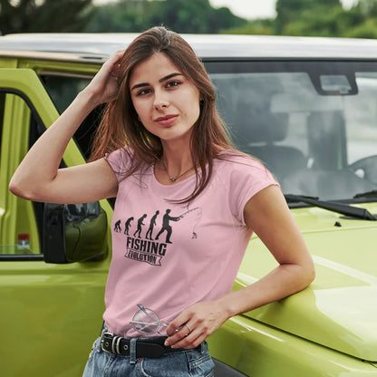 Outdoorzees Fishing Evolution T-Shirt for Women