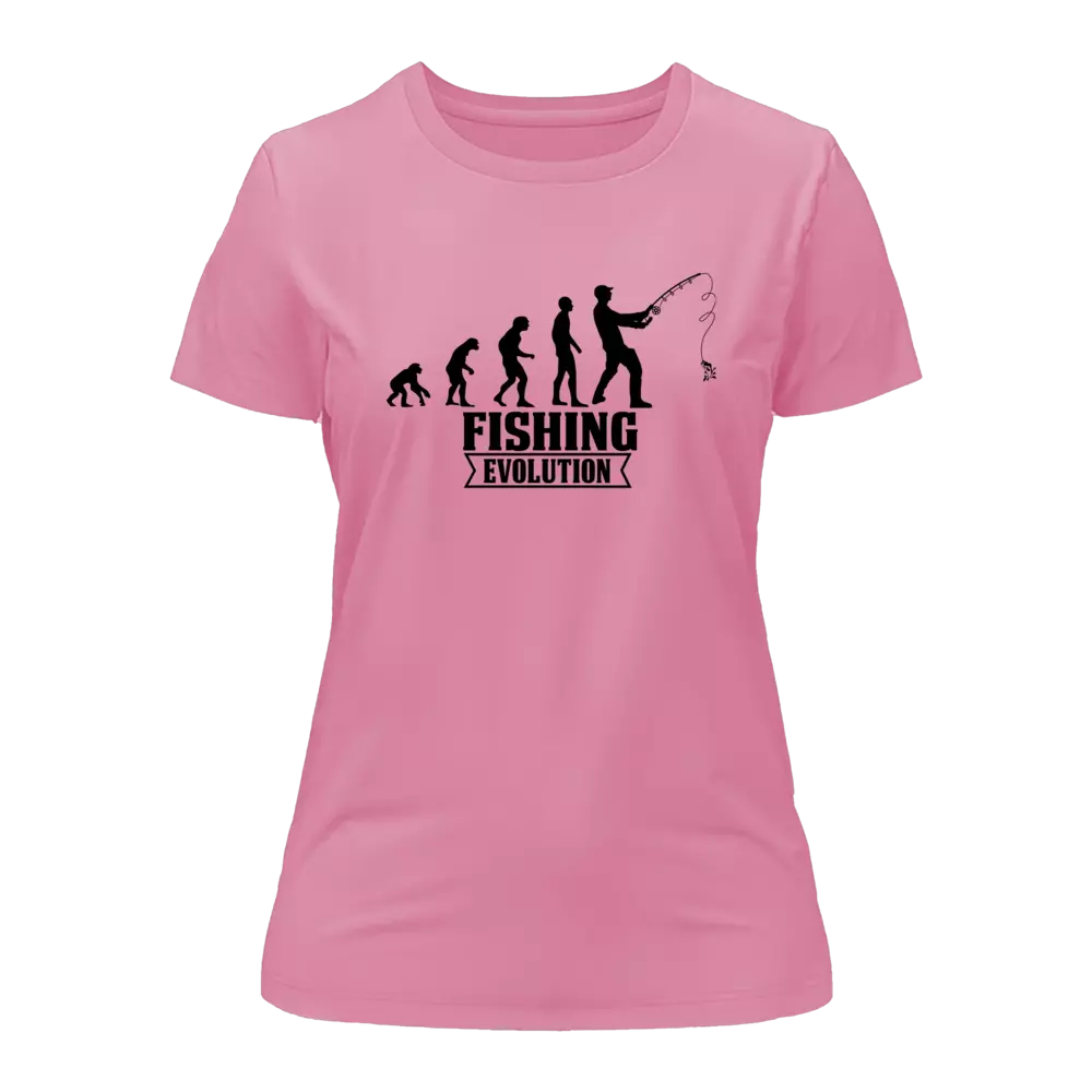 Outdoorzees Fishing Evolution T-Shirt for Women