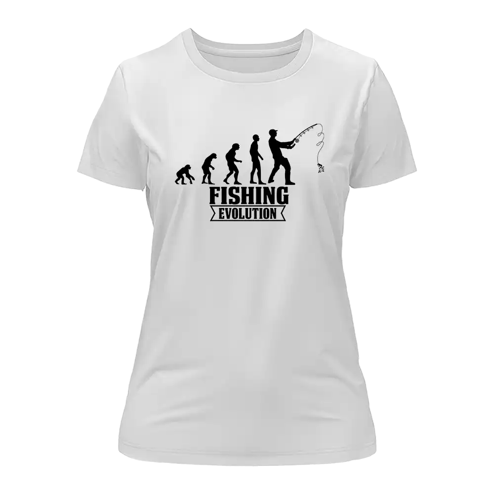 Outdoorzees Fishing Evolution T-Shirt for Women