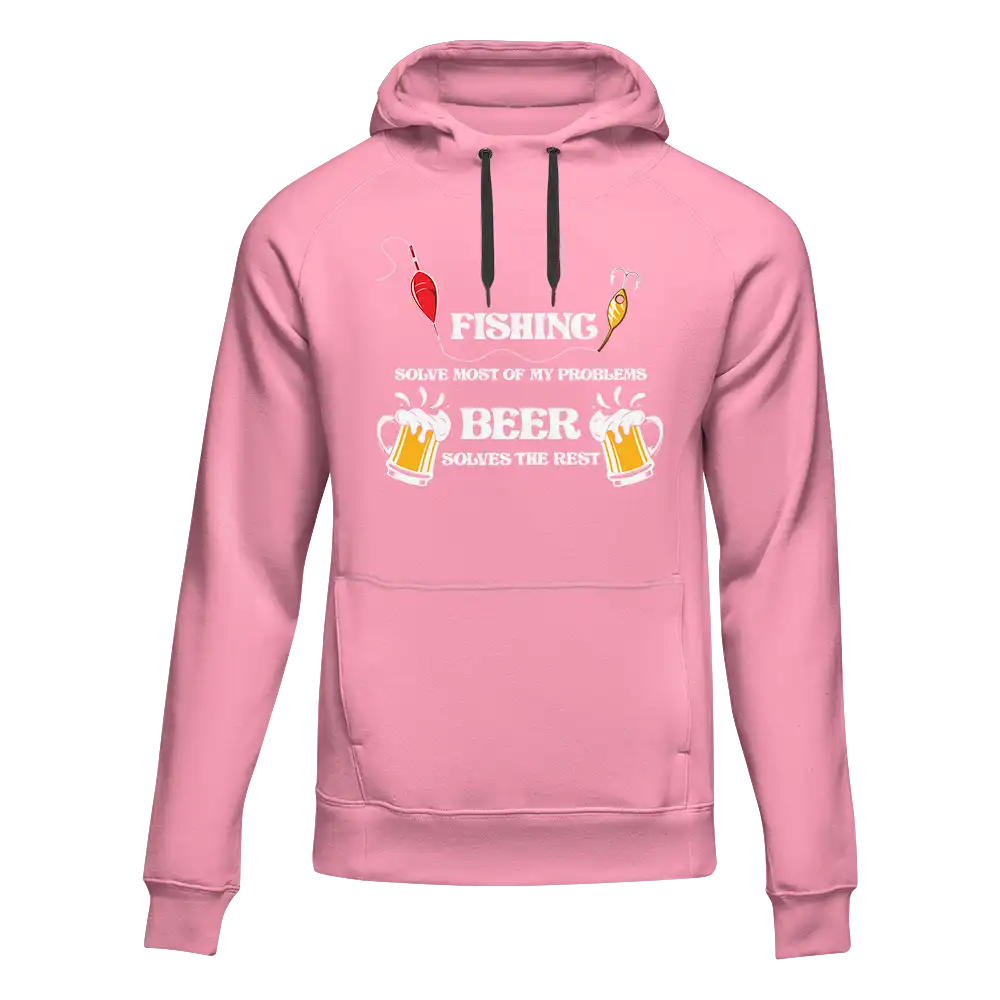 Outdoorzees Fishing Solves All My Problem Unisex Hoodie