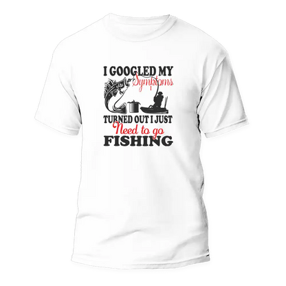 Outdoorzees Fishing Symptoms Man T-Shirt