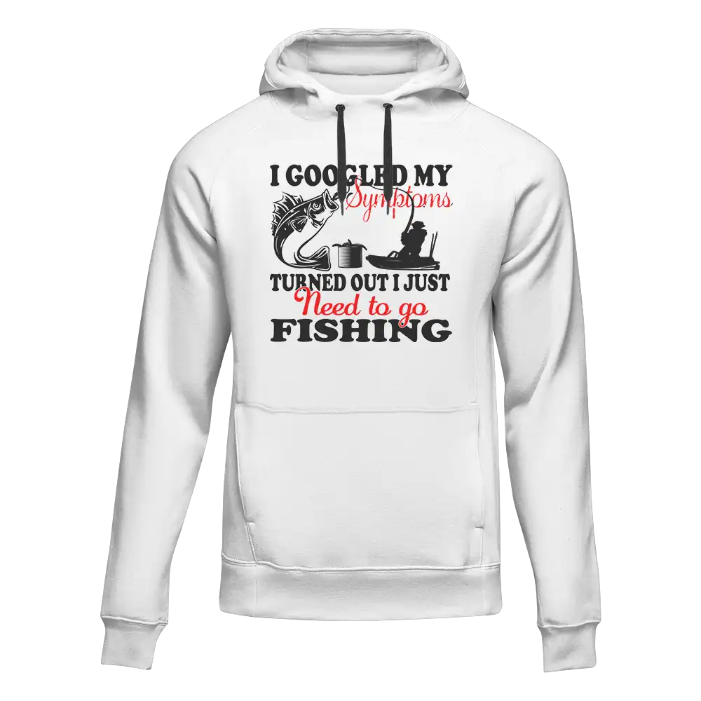 Outdoorzees Fishing Symptoms Unisex Hoodie