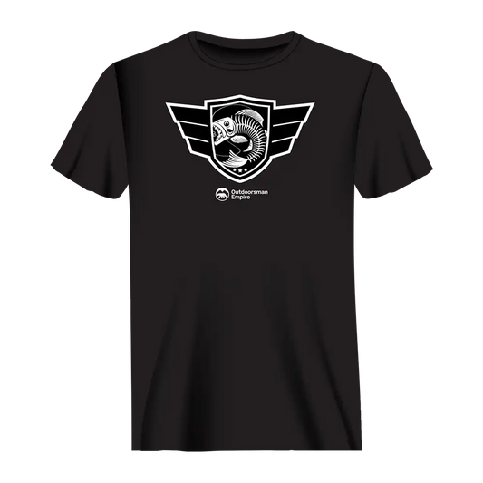 Outdoorzees Fishing Air Force Man T-Shirt