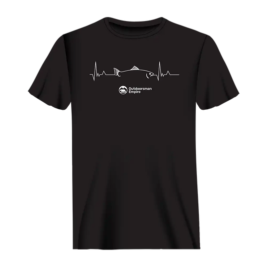 Outdoorzees Fishing Cardiogram Man T-Shirt