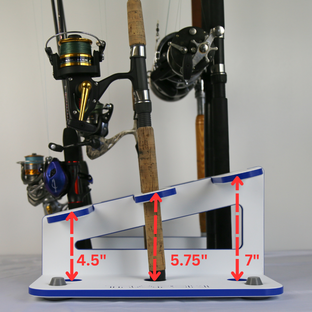 TRAPSKI Fishing Rod Holder Rack