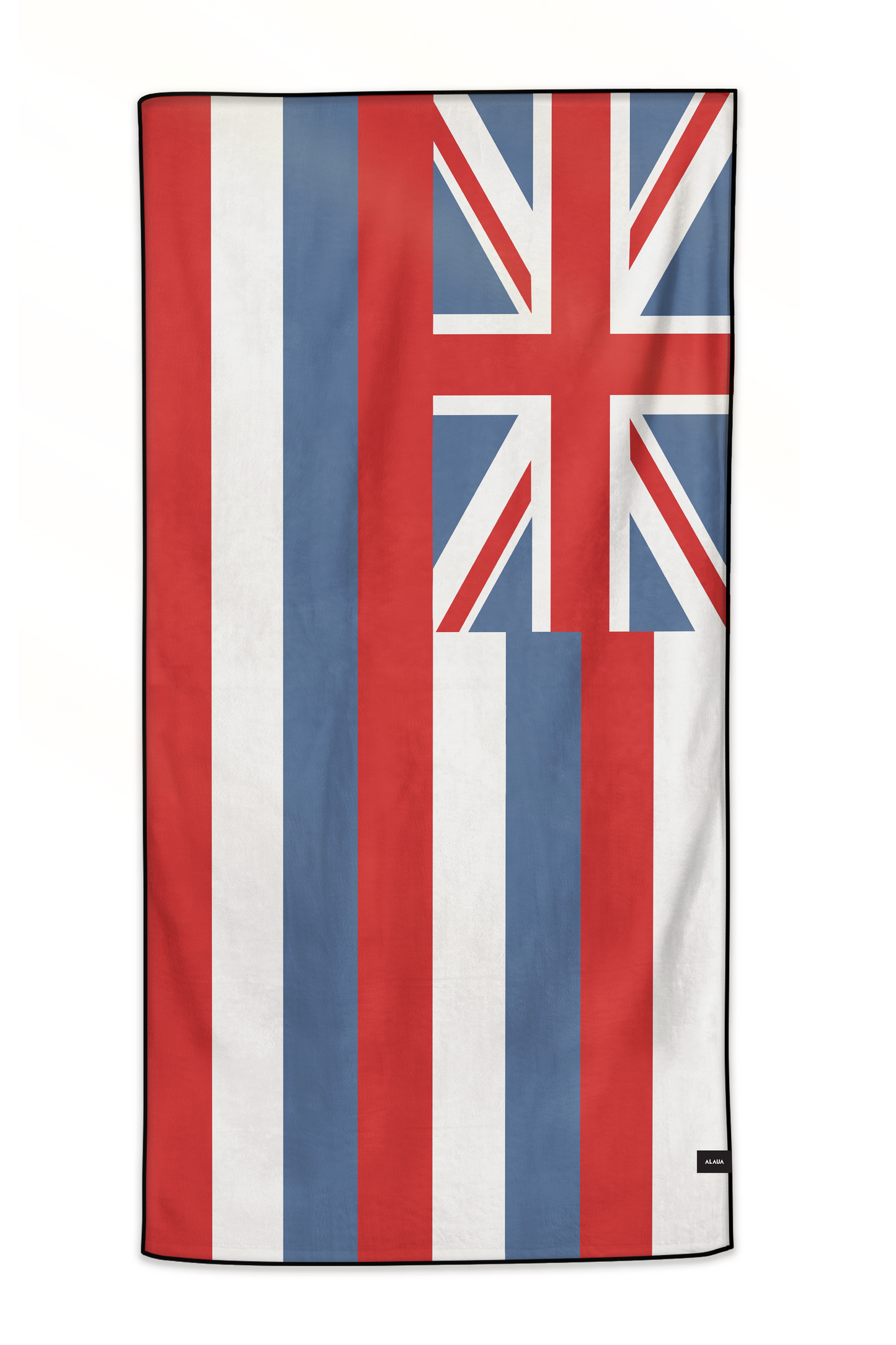 Alaua Hawaiian Flag Anywhere Towel (Ka Hae Hawai'i)